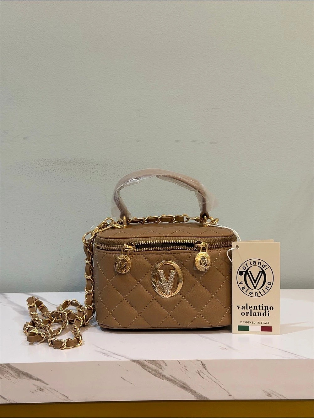 Valentino Orlandi Victoria Vanity Box, Color Brown, Size One Size